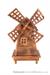 zahradní dekorace, dřevěný větrný mlýn pacyg MO133