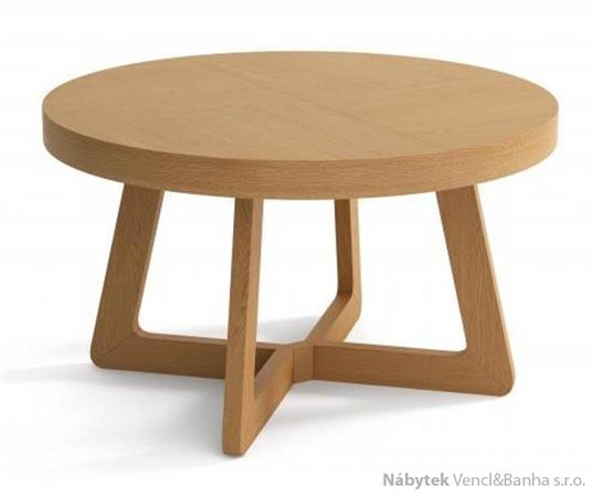 jídelní dřevěný rozkládací kulatý stůl S40 chojm