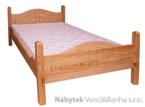 dřevěná dvoulůžková postel z masivního dřeva drewfilip 8 Sandra