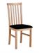 dřevěná čalouněná jídelní židle z masivu Milano 1 drewmi