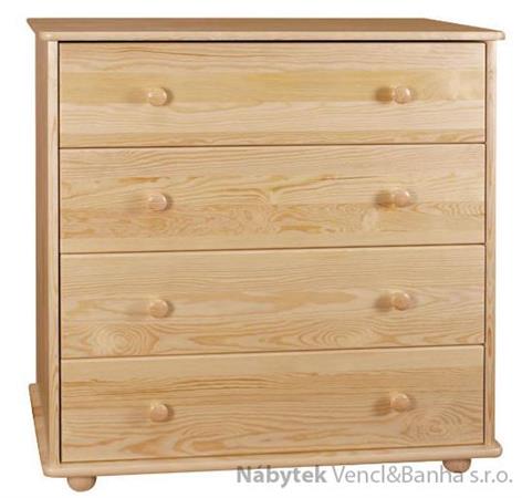 dřevěná komoda, prádelník z masivního dřeva borovice drewfilip 38