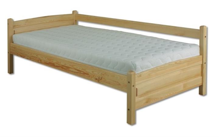 dřevěná jednolůžková postel z masivního dřeva LK133 pacyg