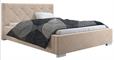 Čalouněná dvoulůžková manželská postel model Vencl Bed 17 Rib