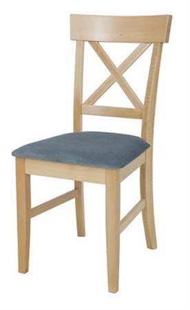 dřevěná čalouněná jídelní židle z masivního dřeva buk KT193 pacyg