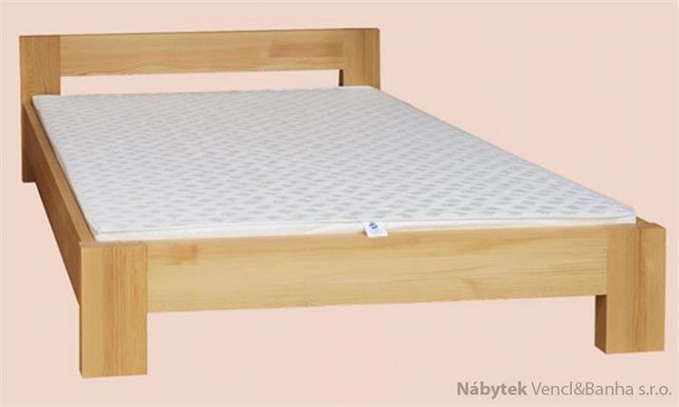 dřevěná dvou lůžková postel z masivního dřeva z kolekce Del Sol drewfilip 21