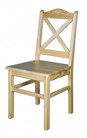 dřevěná jídelní židle z masivního dřeva borovice KT113 pacyg